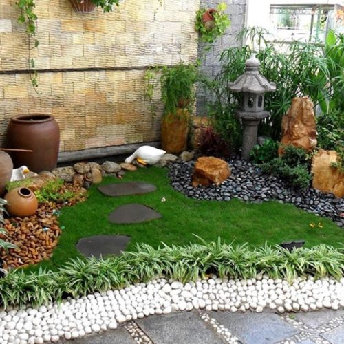 Các loại đá thường dùng làm tiểu cảnh sân vườn