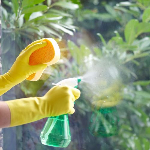 Các chất tẩy rửa làm sạch mảng bám trên cửa kính Các chất tẩy rửa làm sạch mảng bám trên cửa kính