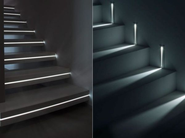 Các loại đèn chiếu sáng làm đẹp cầu thang