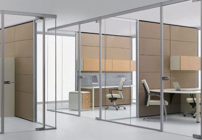 Các loại kính cửa văn phòng thường dùng